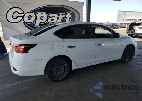 2019 Nissan Sentra S z USA, uszkodzony, nr VIN 3N1AB7AP9KY244437